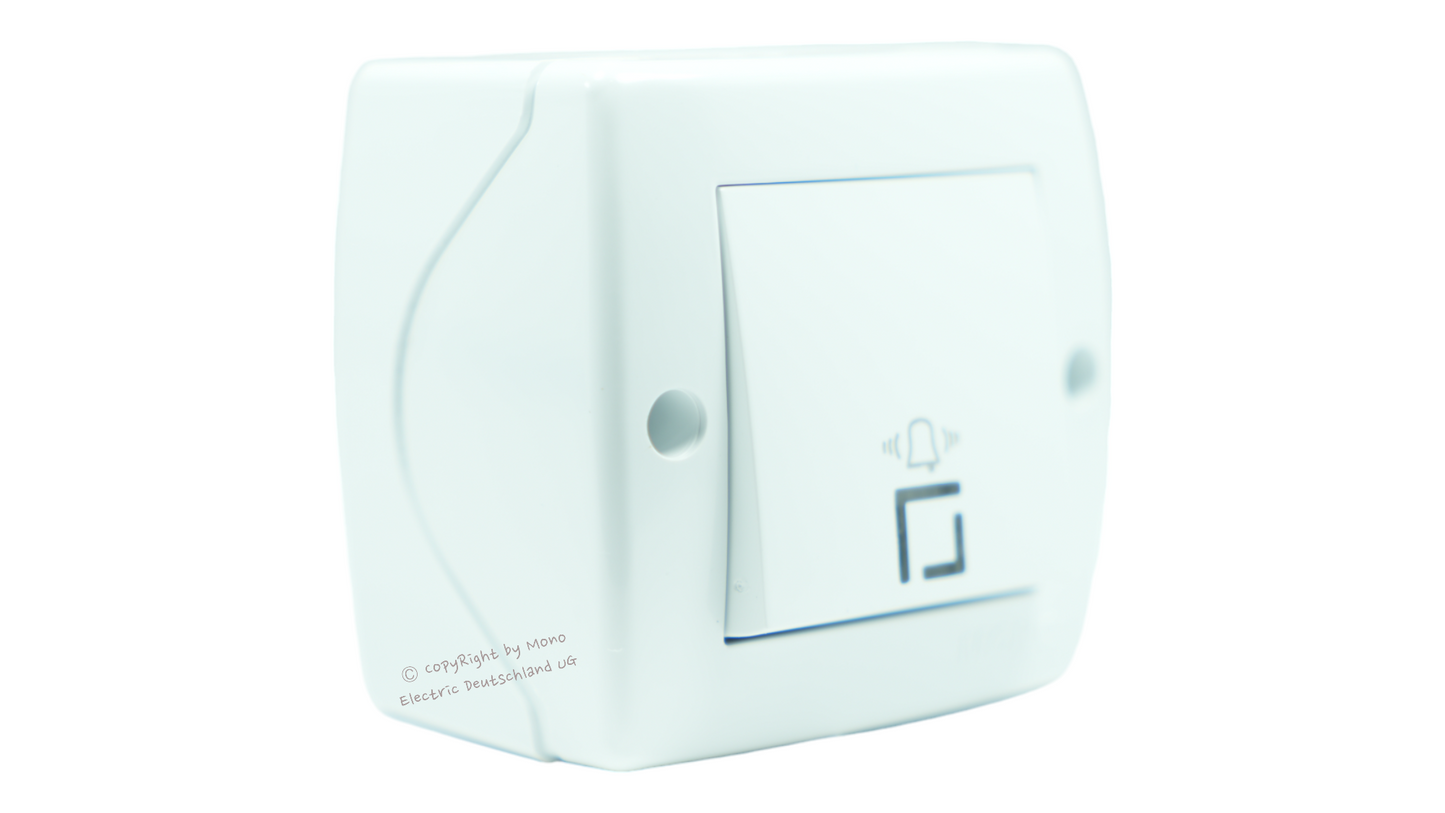 Taster mit Klingelsymbol LED