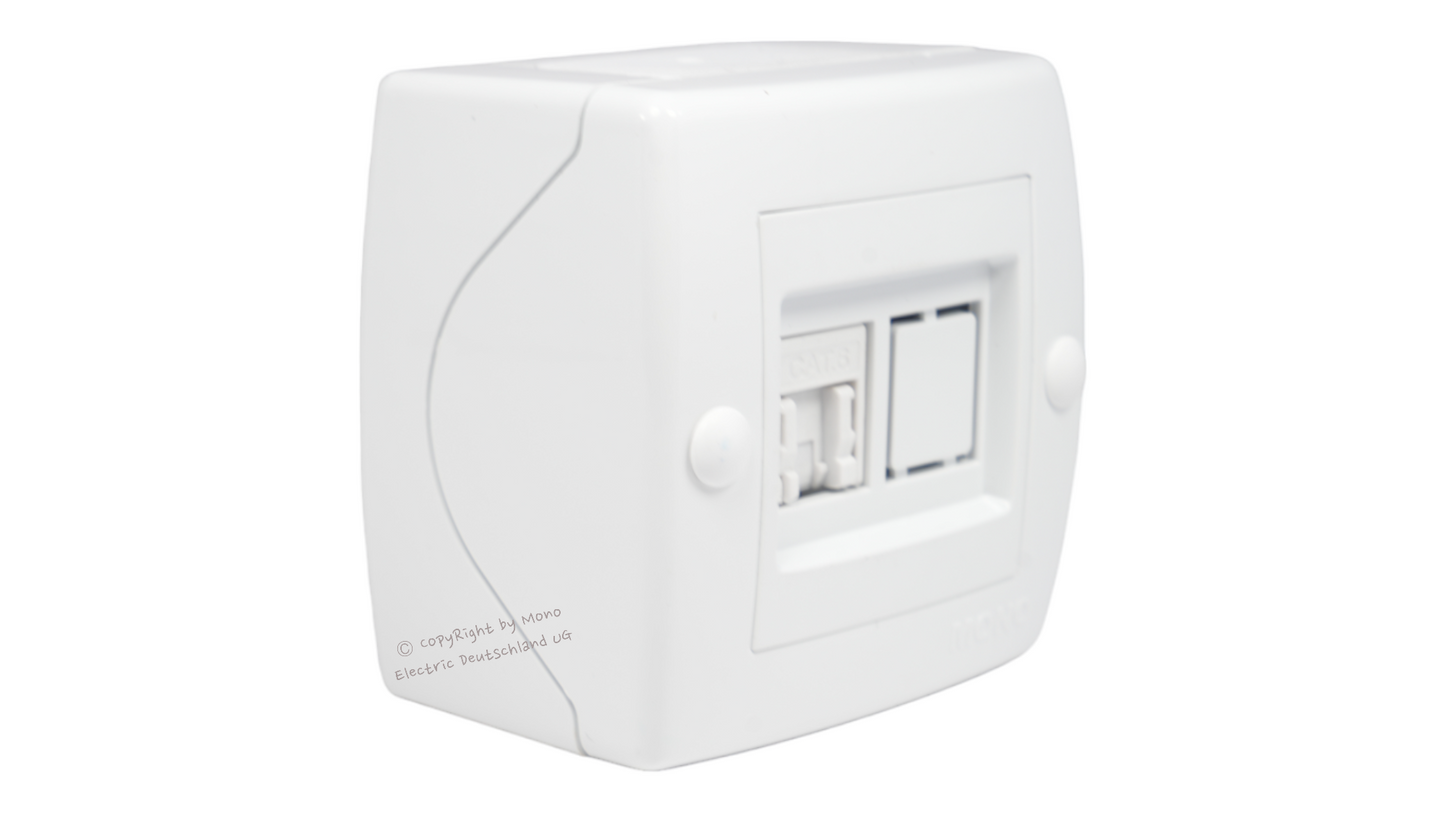 Netzwerkdose 1-Fach RJ45 Cat6