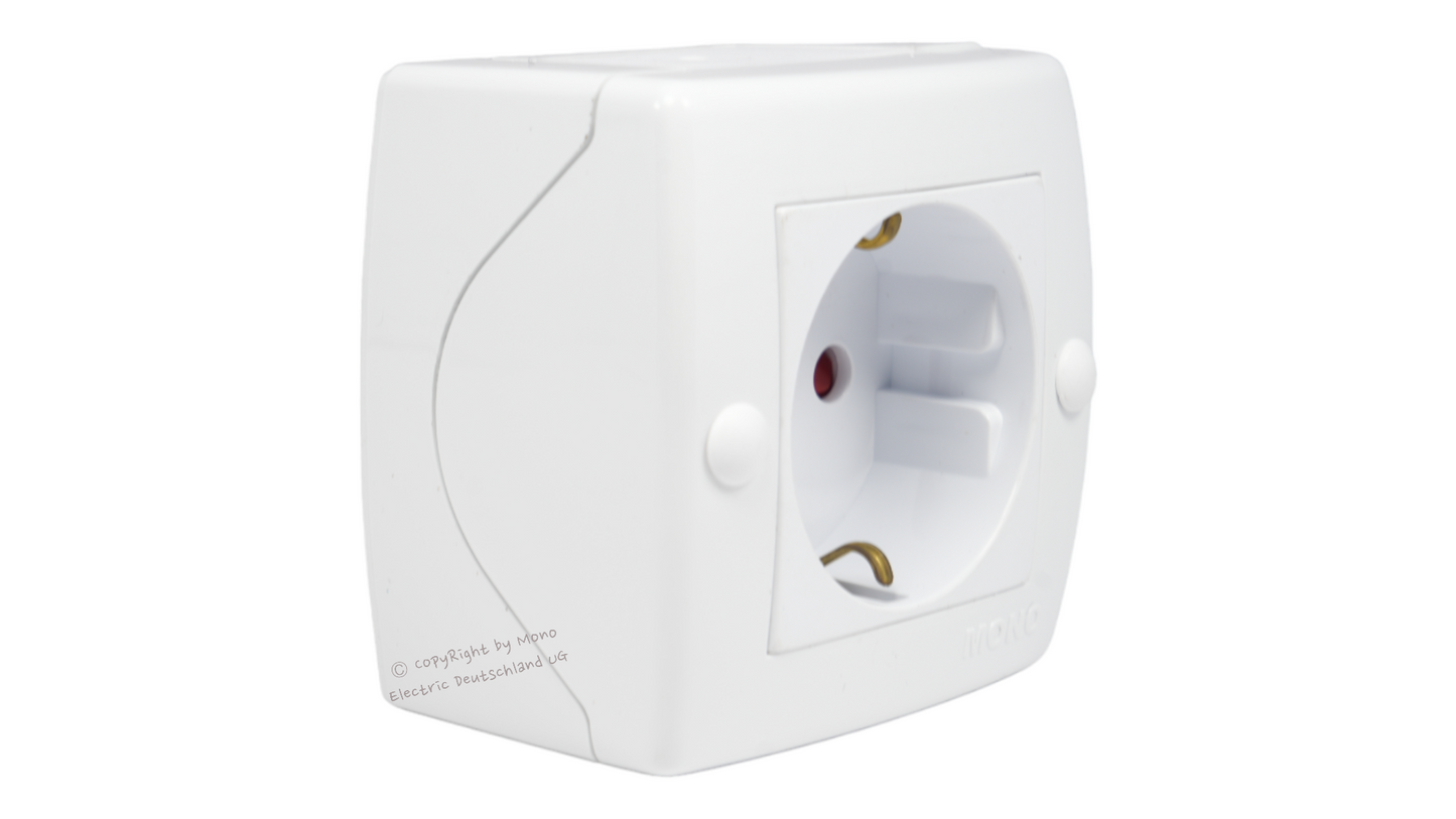 Steckdose mit Kindersicherung