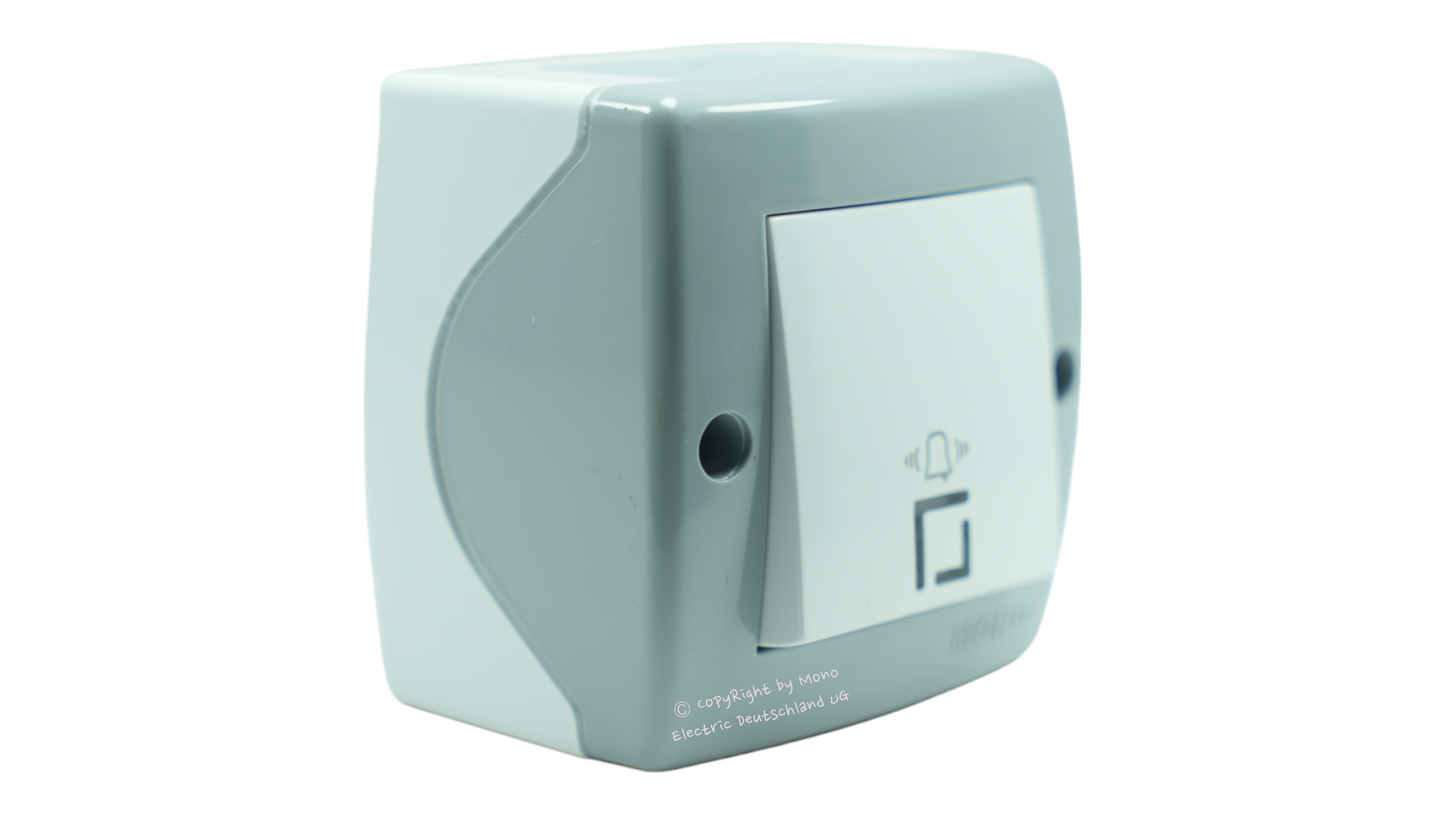 Taster mit Klingelsymbol LED