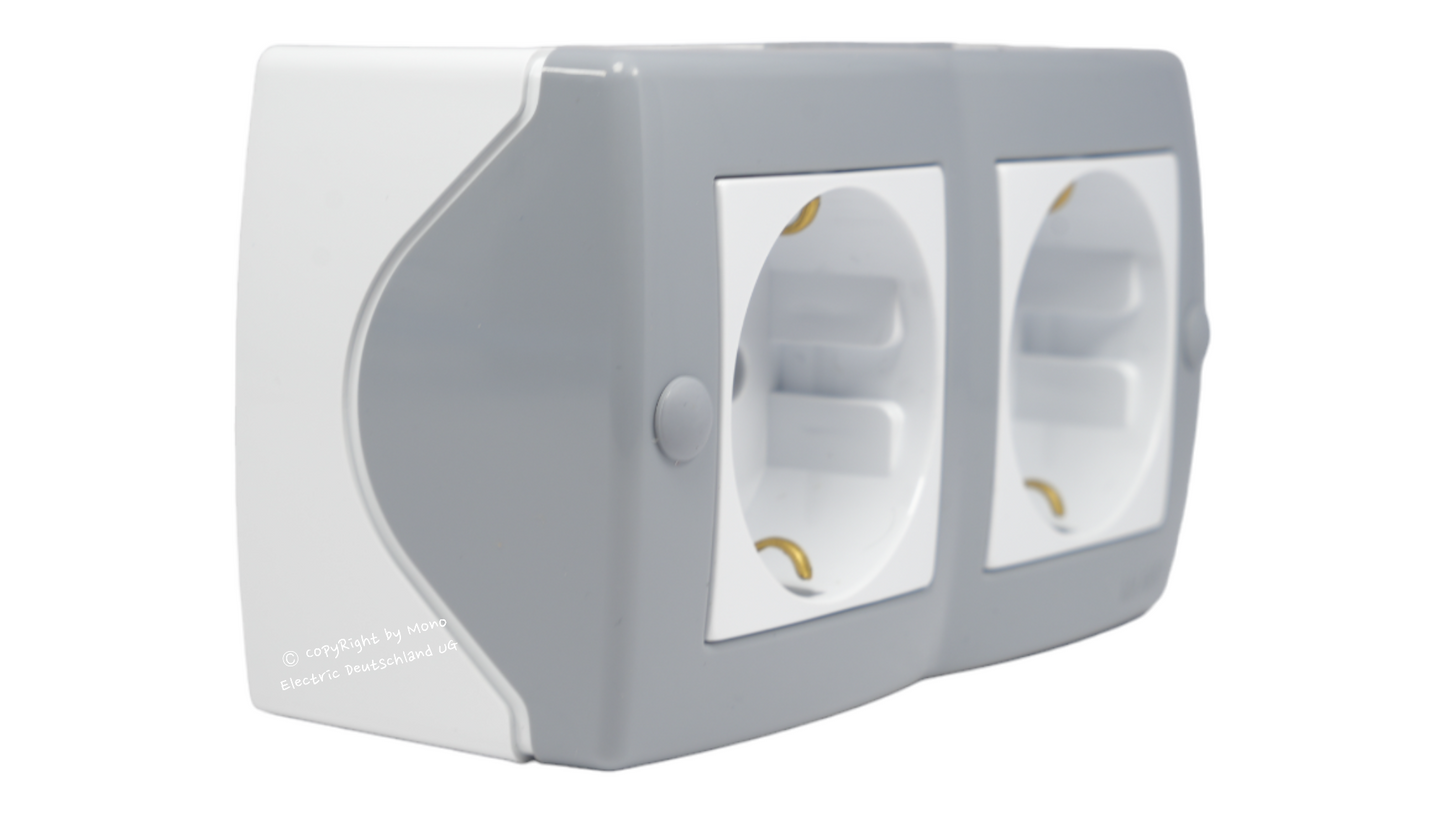 Steckdose 2-Fach