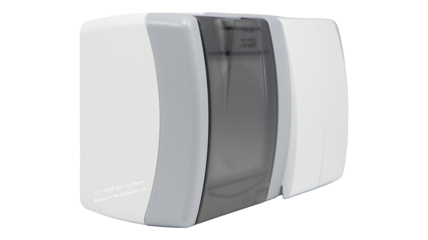 Serienschalter mit Steckdose