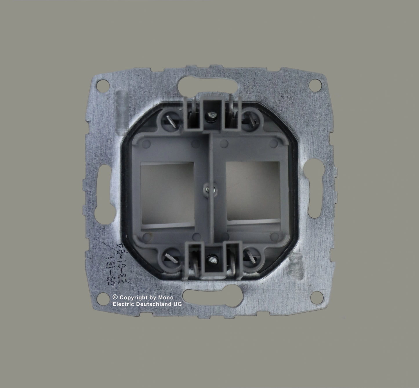 Datendose 2-Fach (leer)