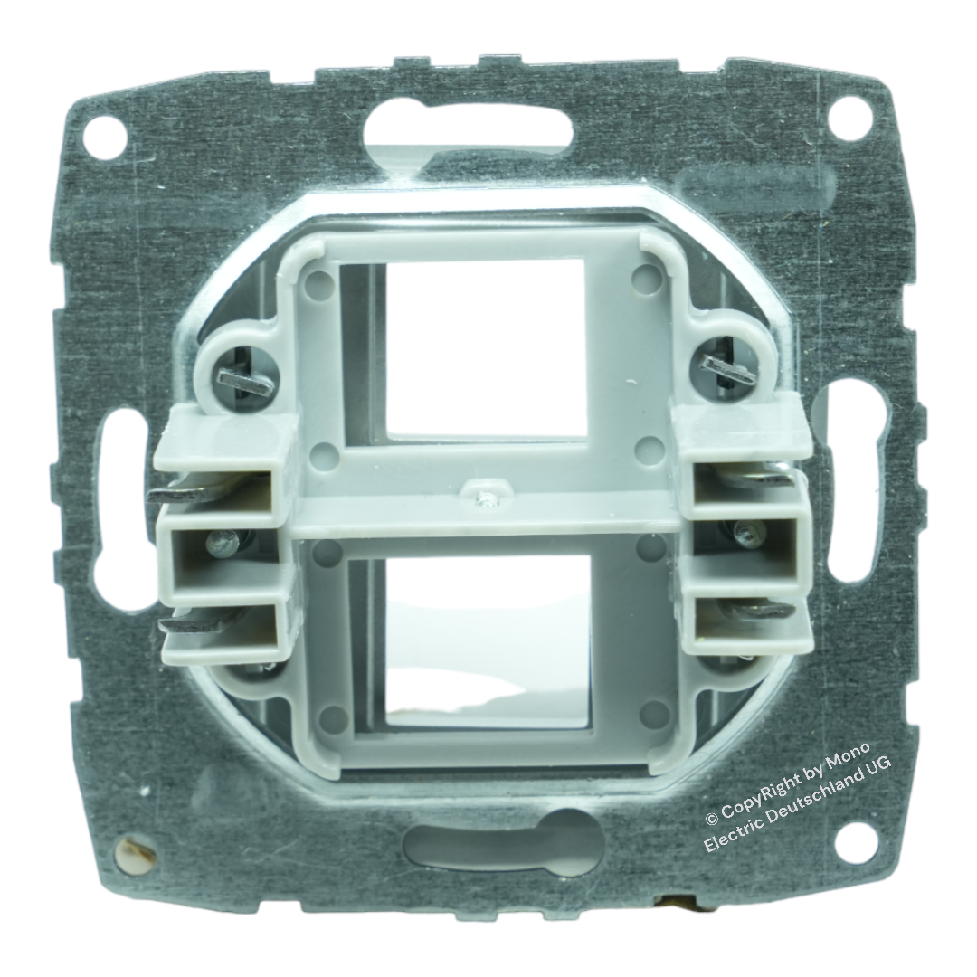 Datendose 2-Fach (leer)