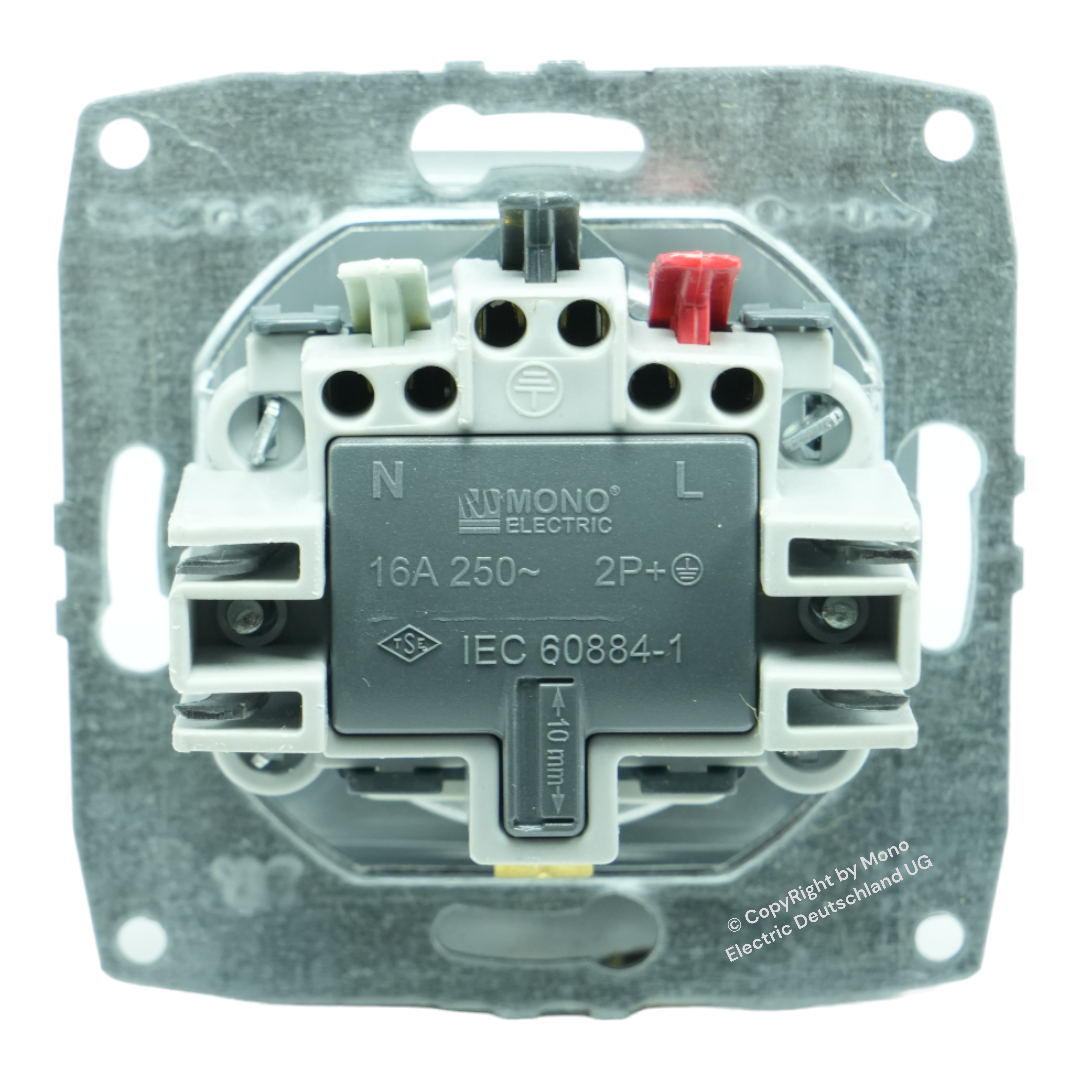 Steckdose mit Kindersicherung