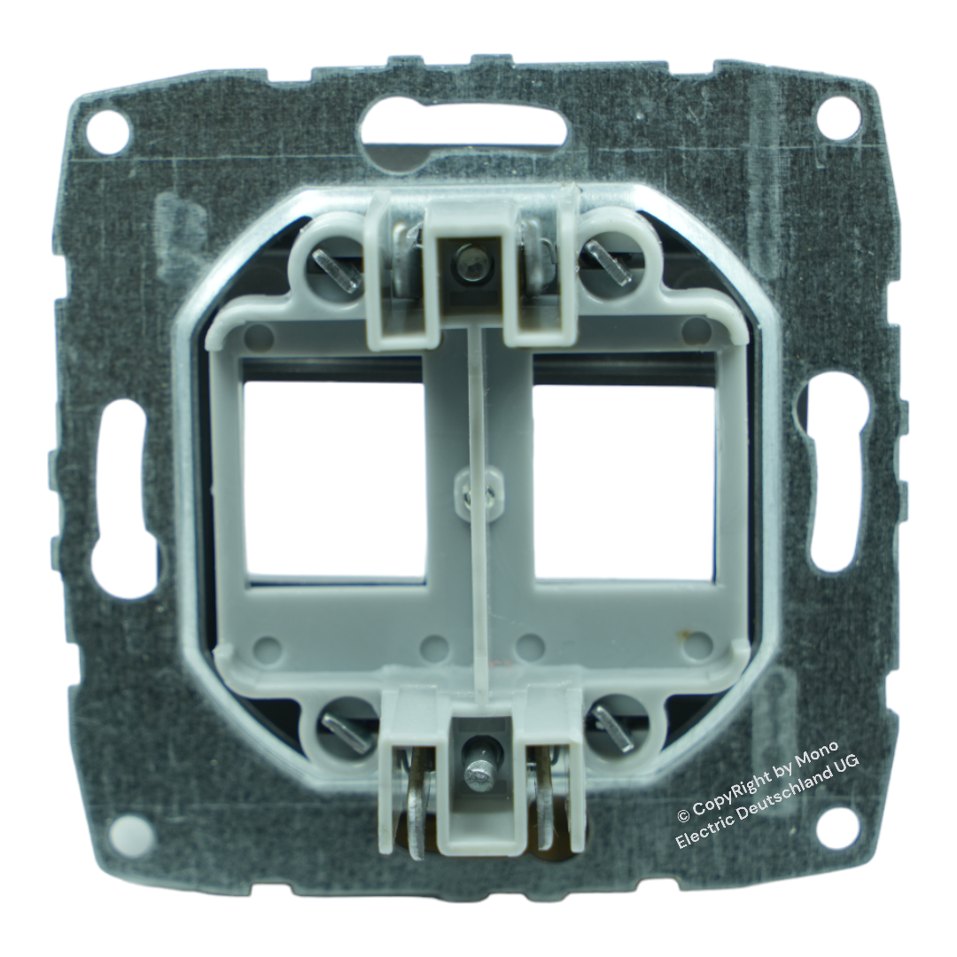 Datendose 2-Fach (leer)