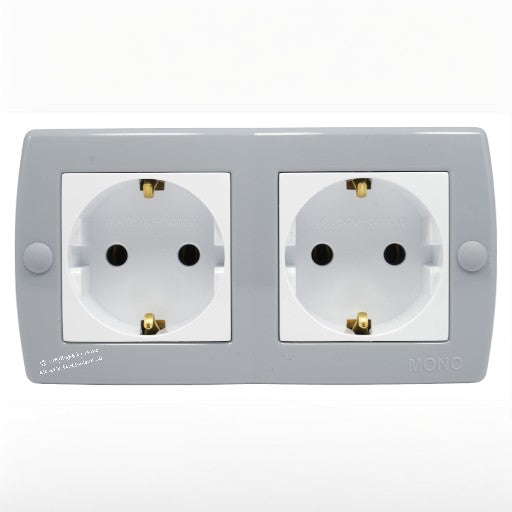 Steckdose 2-Fach