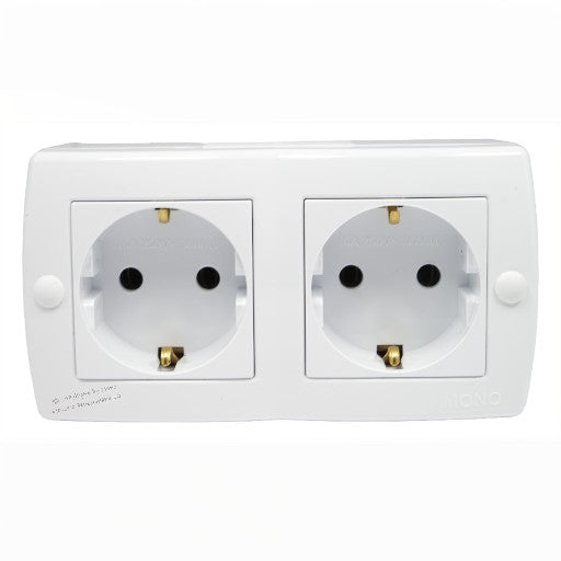 Steckdose 2-Fach