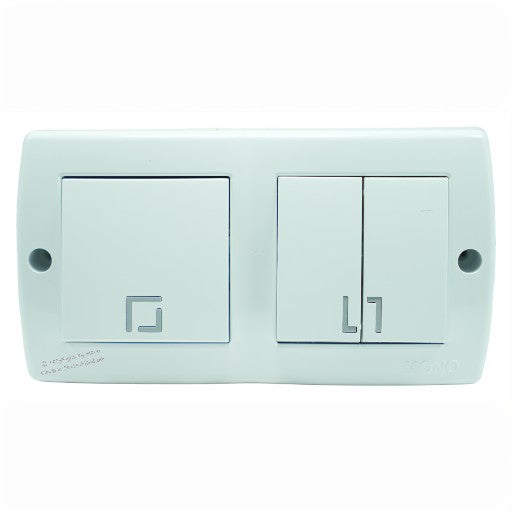 Wechselschalter mit Serienschalter