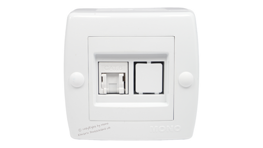 Netzwerkdose 1-Fach RJ45 Cat6