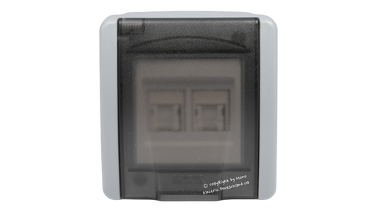 Netzwerkdose 2-Fach RJ45 Cat 6