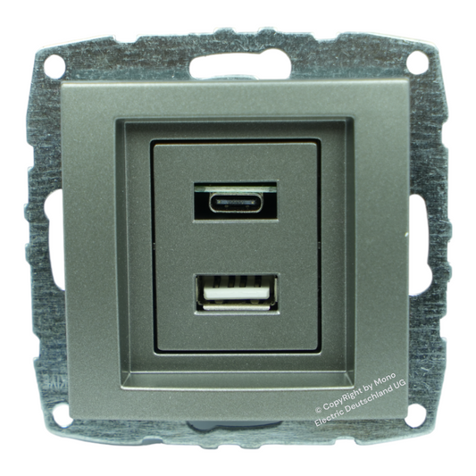 Unterputz USB-Ladestation mit USB-C  + USB-A 15  Charger/Lader
